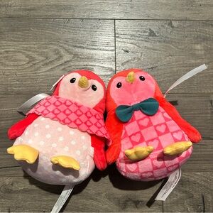 Frankford Valentine’s Love Birds Stuffed Animals NEW
